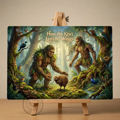 How the Kiwi lost its wings - Single or Tray A4 Puzzle