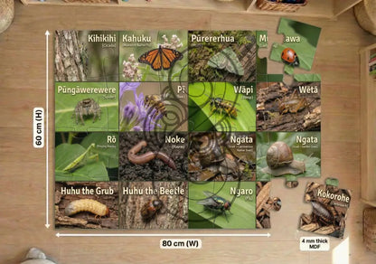 Insects of Aotearoa: Floor Puzzle