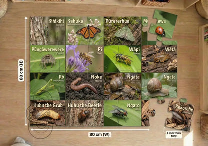 Insects of Aotearoa: Floor Puzzle