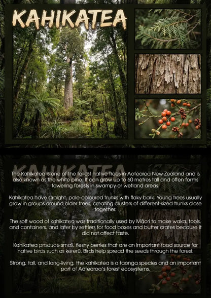 Kahikate Tree - Single and Image Tray A4 Puzzle