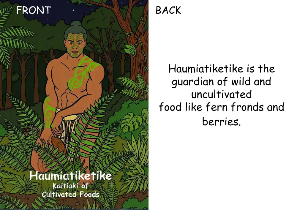 Kaitiaki Tāne Image Boards (Younger Tamariki)