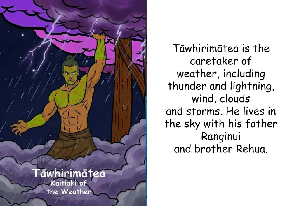 Kaitiaki Tāne Image Boards (Younger Tamariki) Tāwhrimatia