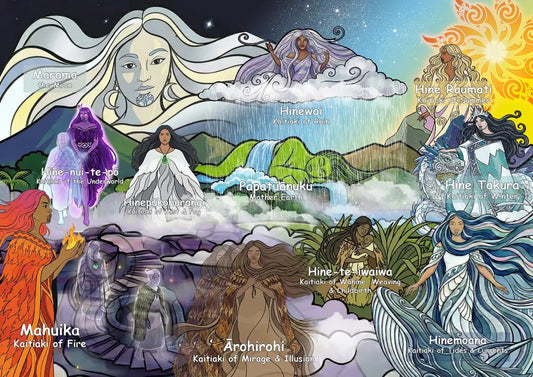 Kaitiaki Wāhine: Aotearoa’s Sacred Sisters - Floor Puzzle