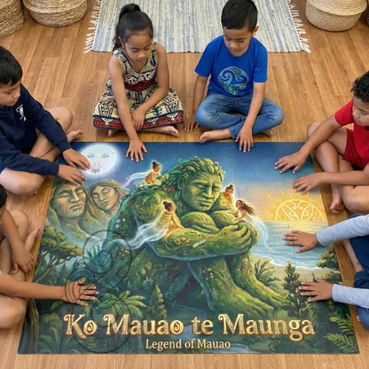 Ko Mauao te Maunga: Floor Puzzle