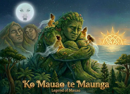 Ko Mauao te Maunga - Single or Tray A4 Puzzle