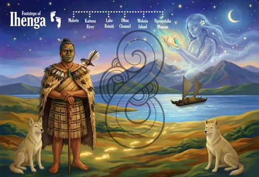 Legend of Ihenga (Rotorua) - Poster