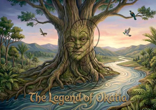 Legend of Okatia (Manawatū) - Poster