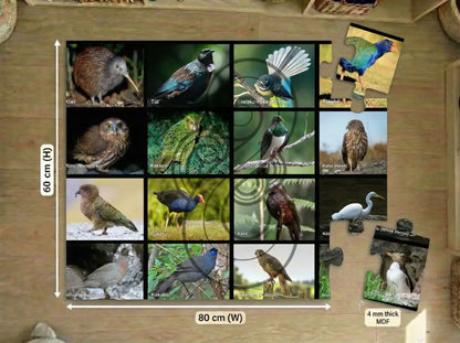 Native Birds: Floor Puzzle