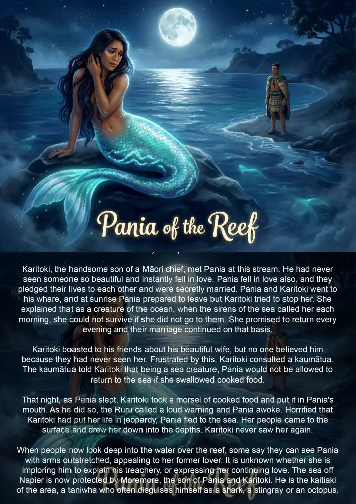 Pania of the Reef - Single or Tray A4 Puzzle