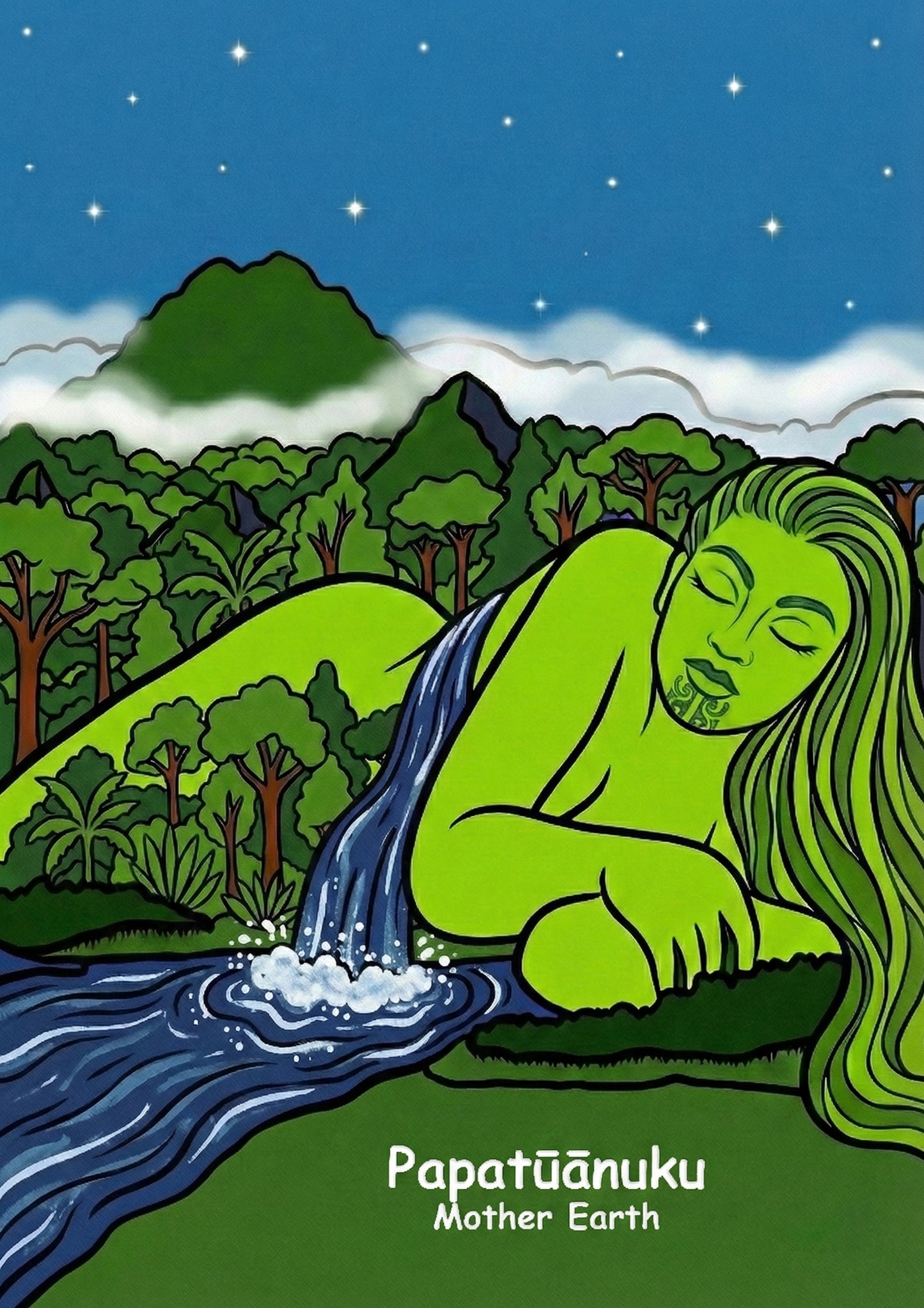 Papatūānuku - Version 1 - Poster