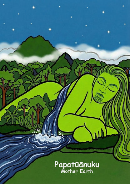 Papatūānuku - Version 1 - Poster