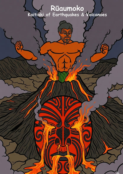 Rūaumoko - Version 1 - Poster