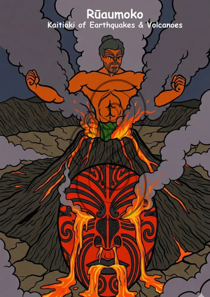 Rūaumoko - Version 1 - Poster
