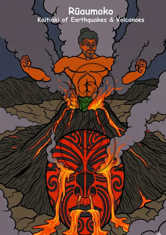 Rūaumoko - Version 1 - Poster
