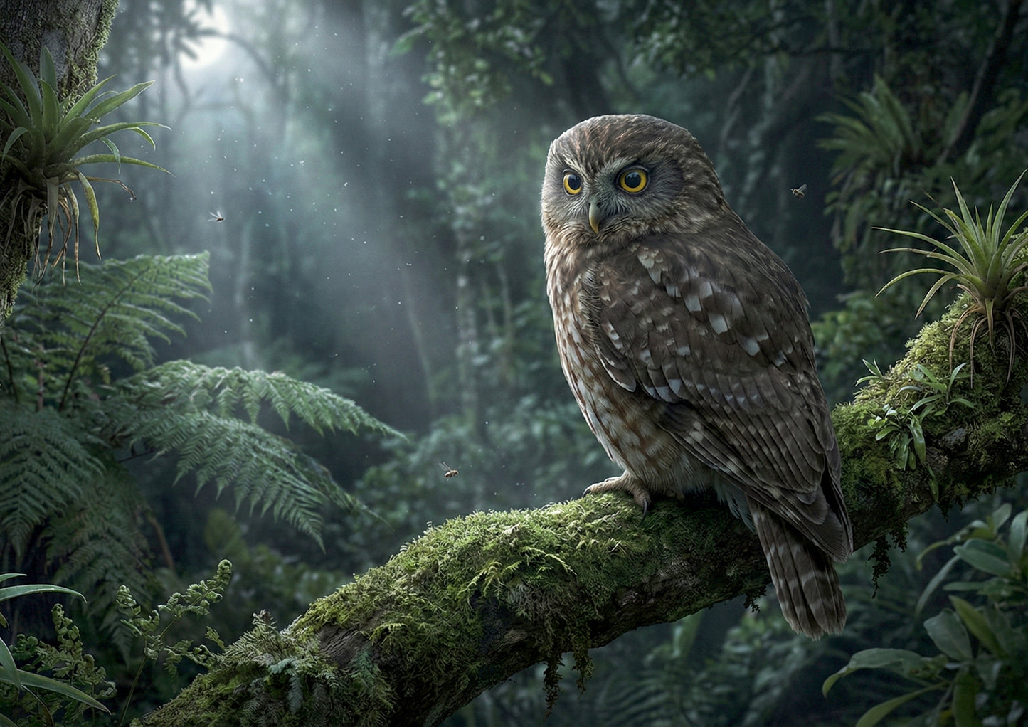 Ruru (Morepork) - Poster