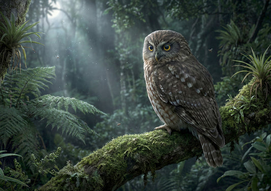Ruru (Morepork) - Poster