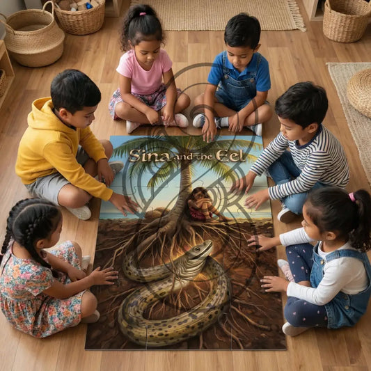 Sina and the Eel: Floor Puzzle