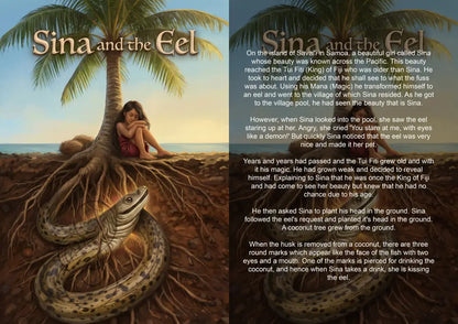 Sina and the Eel - Single or Tray A4 Puzzle