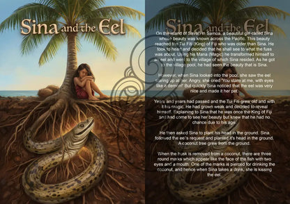 Sina and the Eel - Single or Tray A4 Puzzle