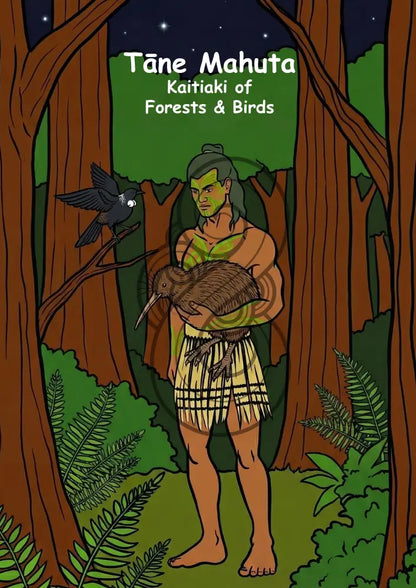 Tāne Mahuta - Version 1 - Poster