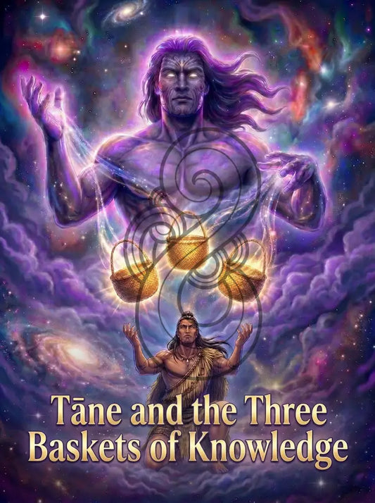 Tāne-nui-a-rangi and the Baskets of Knowledge - Poster