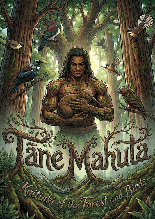 Tāne Mahuta - Version 2 - Poster
