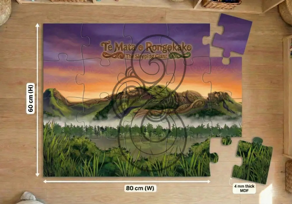 Te Mata o Rongokako: Floor Puzzle