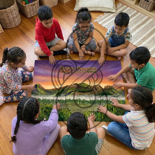 Te Mata o Rongokako: Floor Puzzle
