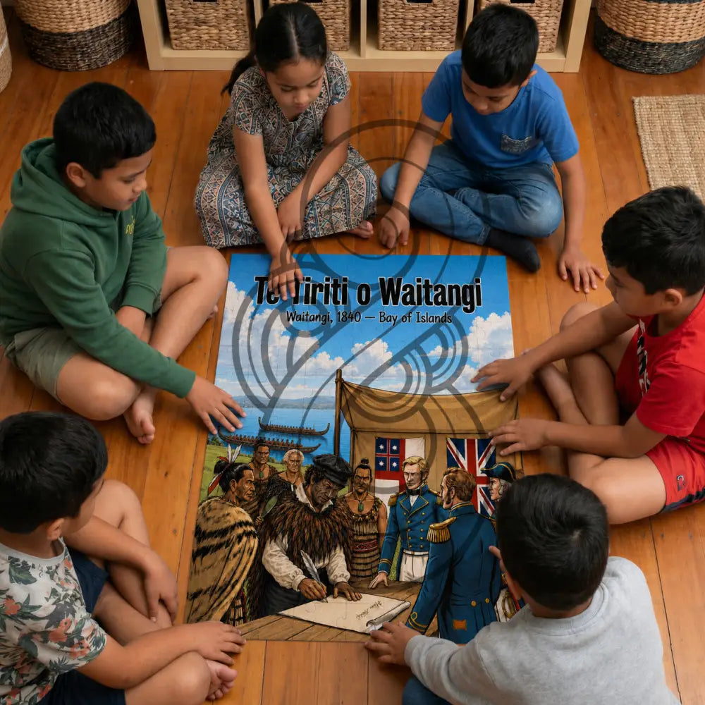 Te Tiriti: Aotearoa’s Foundation - Floor Puzzle