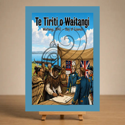Te Tiriti o Waitangi, Together We Stand - Image Tray or Single sided Puzzle