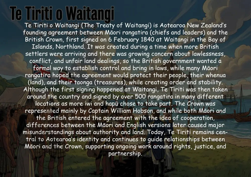 Te Tiriti o Waitangi — Together We Stand