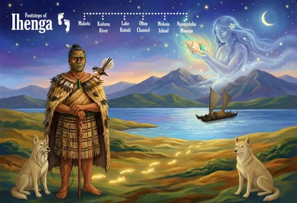 The Footsteps of Ihenga: Floor Puzzle