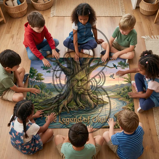 The Legend of Okatia: Floor Puzzle