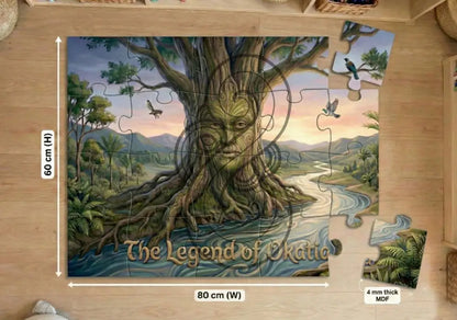 The Legend of Okatia: Floor Puzzle