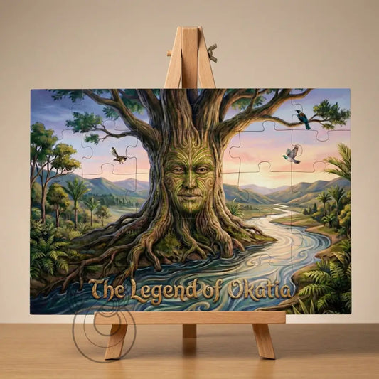 The Legend of Okatia - Single or Tray A4 Puzzle