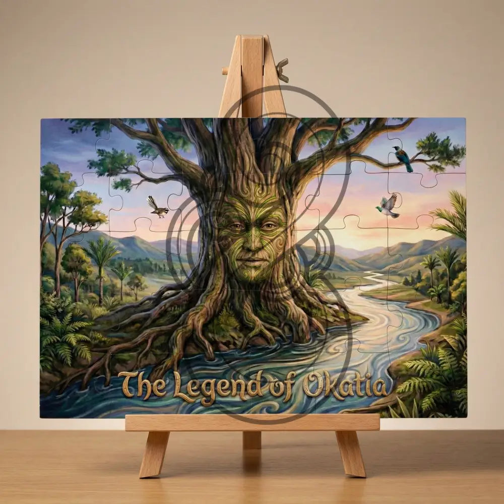 The Legend of Okatia - Single or Tray A4 Puzzle