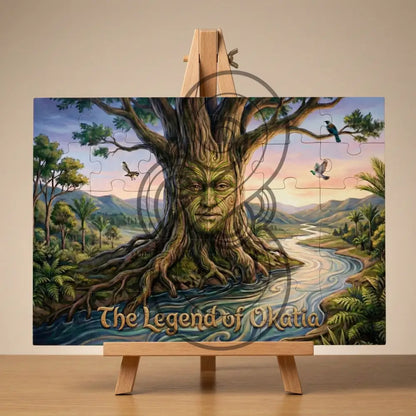 The Legend of Okatia - Single or Tray A4 Puzzle