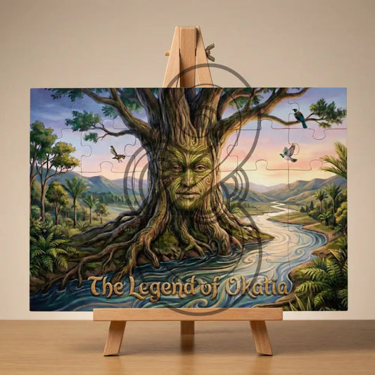 The Legend of Okatia - Single or Tray A4 Puzzle