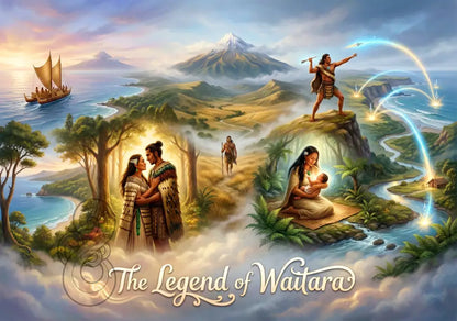 The Legend of Waitara - Single or Tray A4 Puzzle