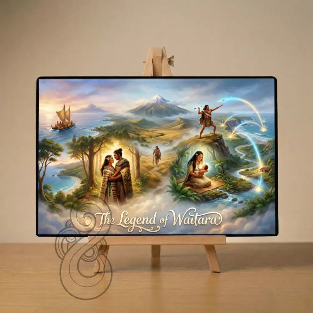The Legend of Waitara - Single or Tray A4 Puzzle