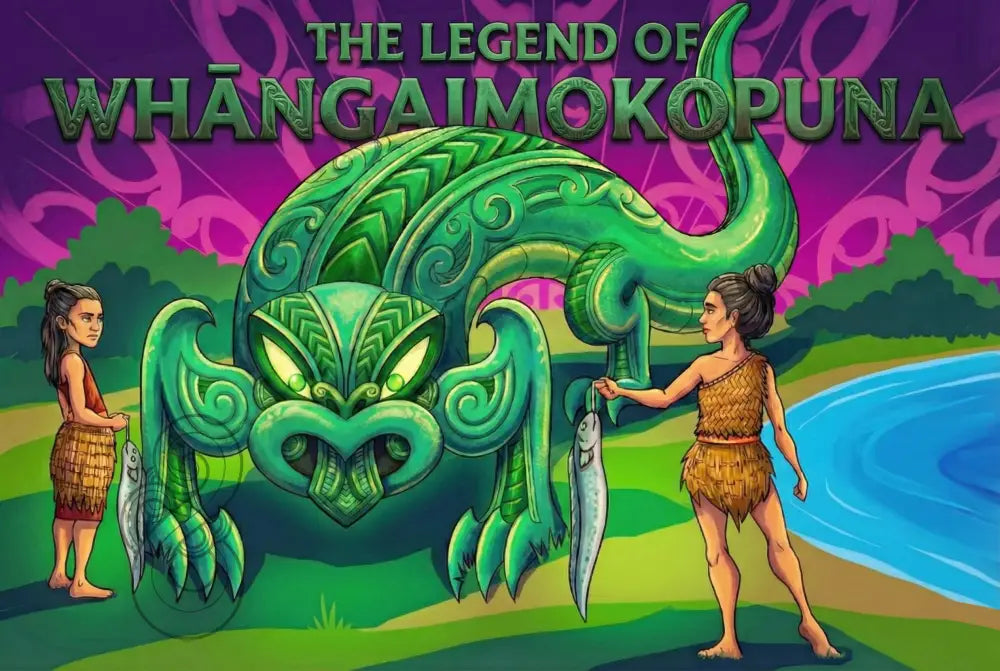 The Legend of Whāngaimokopuna: Floor Puzzle