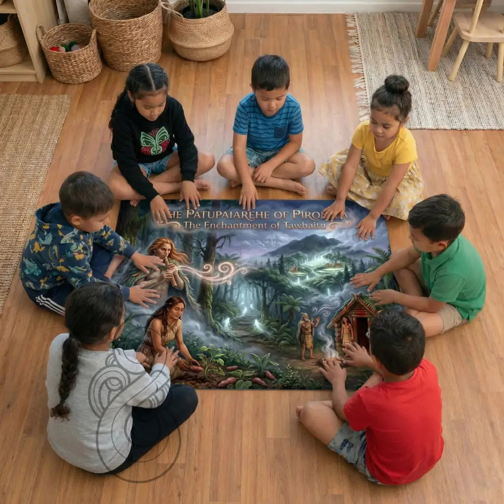 The Patupaiarehe of Pirongia – The Enchantment of Tawhaitu: Floor Puzzle