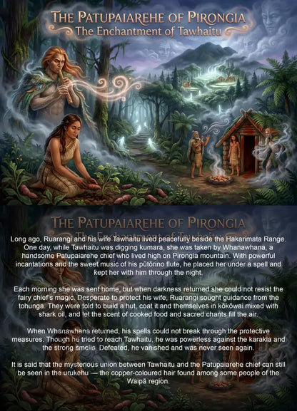 The Patupaiarehe of Pirongia – The Enchantment of Tawhaitu- Single or Tray A4 Puzzle