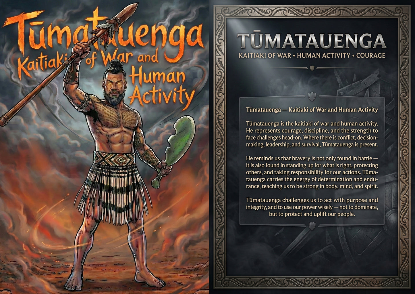 Kaitiaki Tāne: Aotearoa’s Guardians — Storyboard Set