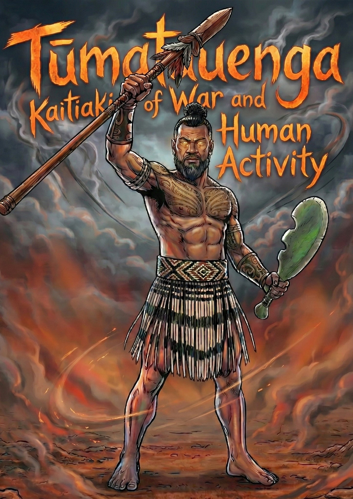 Tūmatauenga - Version 2 - Poster