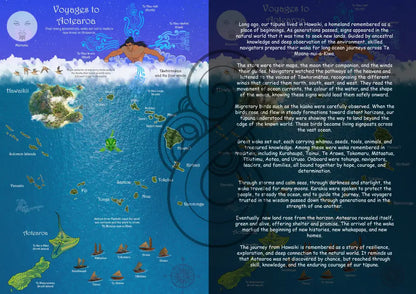 Voyage from Hawaikii a journey to Aotearoa - Single or Tray A4 Puzzle