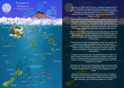 Voyage from Hawaikii a journey to Aotearoa - Single or Tray A4 Puzzle