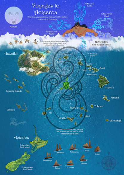 Voyage from Hawaikii - Poster