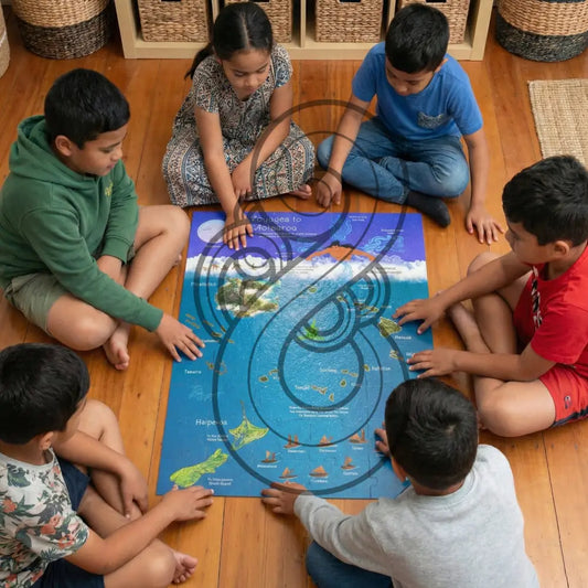 Voyages to Aotearoa Floor Puzzle
